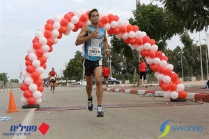 עדן פז במרוץ אייל