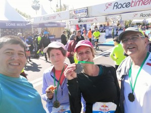 סיום המרוץ - עם יעל נשגב. 